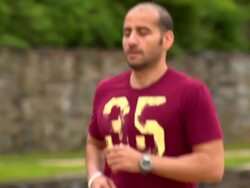 Nabil's Timed Run Stock Footage