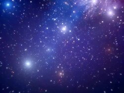 Space background (loopable) Stock Footage