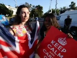 EVENT CAPSULE CLEAN: PhotographerÃ•s Journal: 'Waiting For The Royals', Los Angeles, CA, United States, 07/11/11  Stock Footage