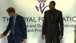 Prince Harry Holds Ceremony With NBA Stars At St James Palace News Clip