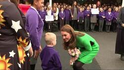 Duchess of Cambridge visits North London school News Clip