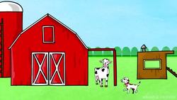 Old MacDonald Animal Vocabulary in English Instructional Video