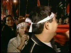 PERU: PRO DEMOCRACY RALLY News Clip