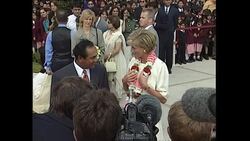 Princess Diana Visits Shri Swaminarayan Mandir Temple in London News Clip