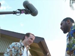 Drew Brees and Ray Lewis on the set of the new Pepsi Max bottle with Funny or Die at the Drew Brees and Ray Lewis help launch the new Pepsi Max bottle with Funny or Die at Waianae HI. (Footage by WireImage Video/GettyImages) Stock Footage