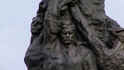 CLEAN : Kiev's last surviver of Nazi path to death at Babi Yar News Clip