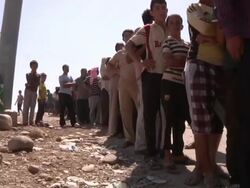 Refugees taking shelter in Dohuk News Clip