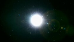 A Gamma ray shoots through space. Stock Footage