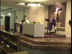 Navarro-Valls at Gemelli, chief doctor, St. Peter''s Square, reax News Clip