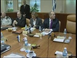 PM comments on Iran nuclear row, Israeli cabinet meeting News Clip