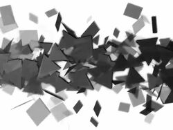 Abstract polygon background animation Stock Footage