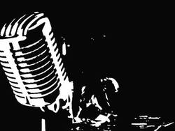 microphone and ROCK-N-ROLL Stock Footage