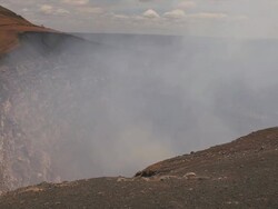 Volcanic Landscape Stock Footage