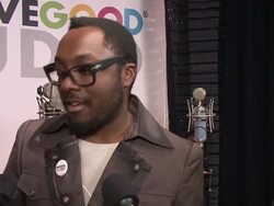 Will.I.Am & Millennium Foundation Present the MASSIVEGOOD STUDIO Stock Footage