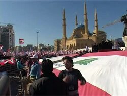 VOICED: In Lebanon, it's football without the fans News Clip