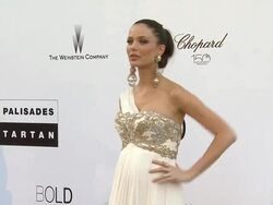 Georgina Chapman at the amfAR Cinema Against AIDS Gala at Antibes . (Footage by WireImage Video/GettyImages) Stock Footage