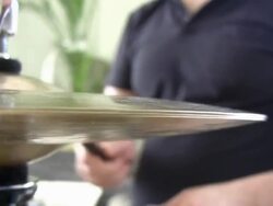 Playing Drum Stock Footage