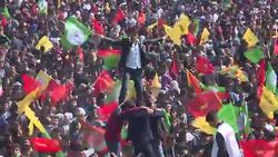 CLEAN : Kurdish New Year celebrated with rally against referendum News Clip