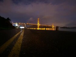 Timelapse of the Golden Gate Bridge Stock Footage