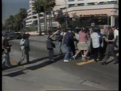 USA: LOS ANGELES: OJ SIMPSON CIVIL TRIAL: JURY STILL OUT News Clip