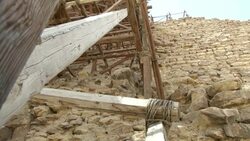 Minister of Antiquities denies claims pyramid is damaged because of mismanagement News Clip