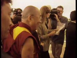 GERMANY: FRANKFURT: DALAI LAMA VISIT News Clip