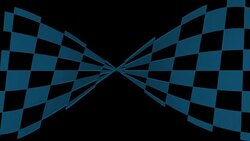 Square twisting pattern Stock Footage