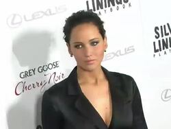 Jennifer Lawrence at Silver Linings Playbook Los Angeles Premiere on 11/19/2012 in Beverly Hills, CA.(Footage by WireImage Video/Getty Images Entertainment Video) Stock Footage