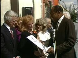 LA Mission Hamburger Hamlet Donation Stock Footage