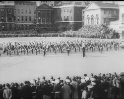 HORSE GUARDS DISPLAY BY THE MARINES News Clip