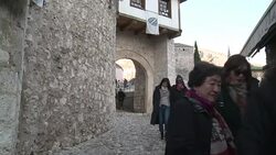 CELAN : Mostar still bears scars of bloody war in Bosnia News Clip