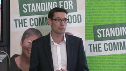 Green Party Campaign Launch - Candidate Darren Hall News Clip