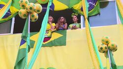 CLEAN : Alzirao the popular World Cup fan fest in Rio News Clip