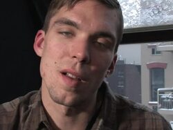 Justin Townes Earle Interview (clip 1) Stock Footage