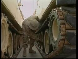 US troops exercise near the border with Iraq News Clip