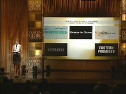 2008 Golden Globe Awards Press Conference Stock Footage