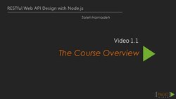 RESTful Web API Design with Node.js (Video 1) Instructional Video