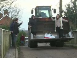 Nick Clegg Visits Flood Affected Areas News Clip