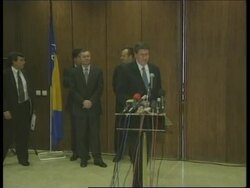 BOSNIA: RICHARD HOLBROOKE VISIT (2) Instructional Video