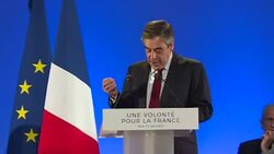 CLEAN : Presidential candidate Fillon defens French identity News Clip