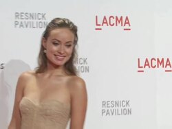 Olivia Wilde at the LACMA Presents 'The Unmasking' at Los Angeles CA. (Footage by WireImage Video/GettyImages) Stock Footage