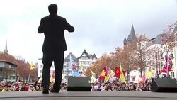 CLEAN : Kurds march against Erdogan in Germany News Clip
