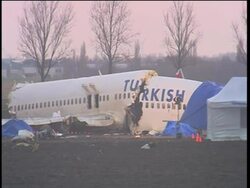 Morning scenes at Schiphol airport after plane crash, headlines Instructional Video