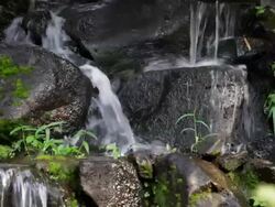 Falling water Stock Footage