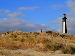 Cape Henry Lighthouse, VA Stock Footage