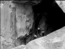 Italian Quarrymen Blast For Marble News Clip