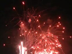 Fireworks, Firework Display. Stock Footage