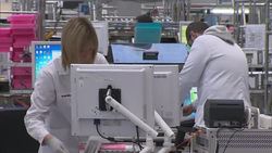 General Electric Technicians at Work News Clip