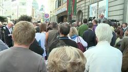 CLEAN : Hundreds pay tribute to Brussels Jewish museum dead News Clip