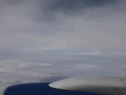 Transcontinental Flight Tme Lapse Stock Footage